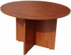 Boss Round Conference Table [N127] -Cherry