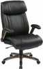 Flip Arm Eco-Leather Executive Chair [ECH38615A] -1