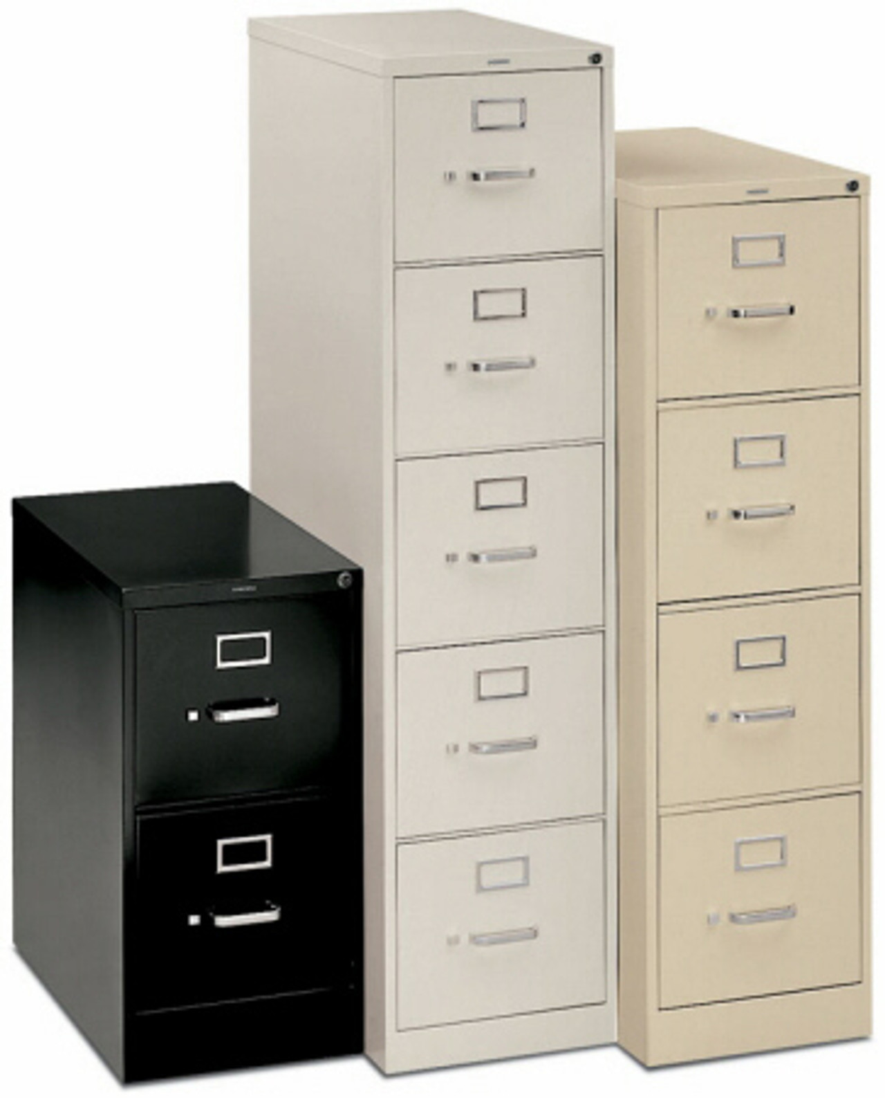 Vertical File HON 5 Drawer Vertical File with Lock