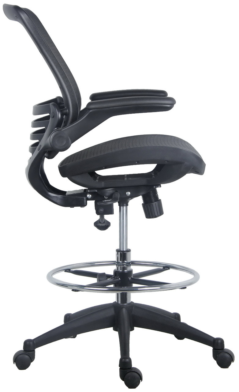 Harwick Adjustable Leather Drafting Chair - 100KL