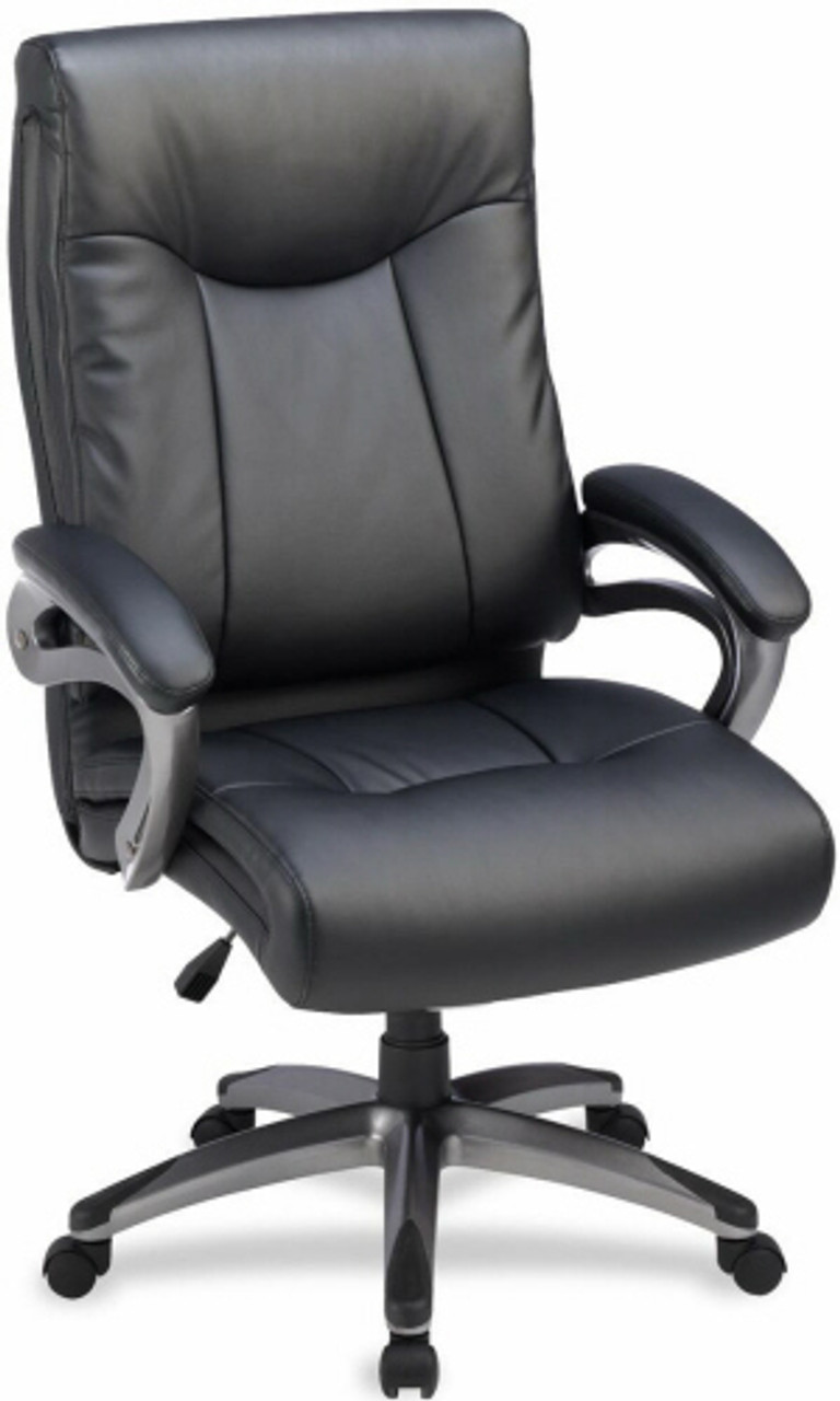 Lorell Bonded Leather High Back Executive Chair 69516