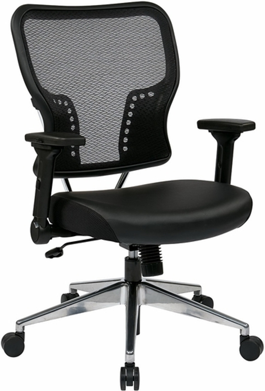 folding arm mesh office chair