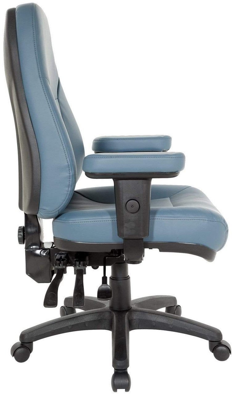 Office Star Eco Leather Multi Function Task Chair EC4300