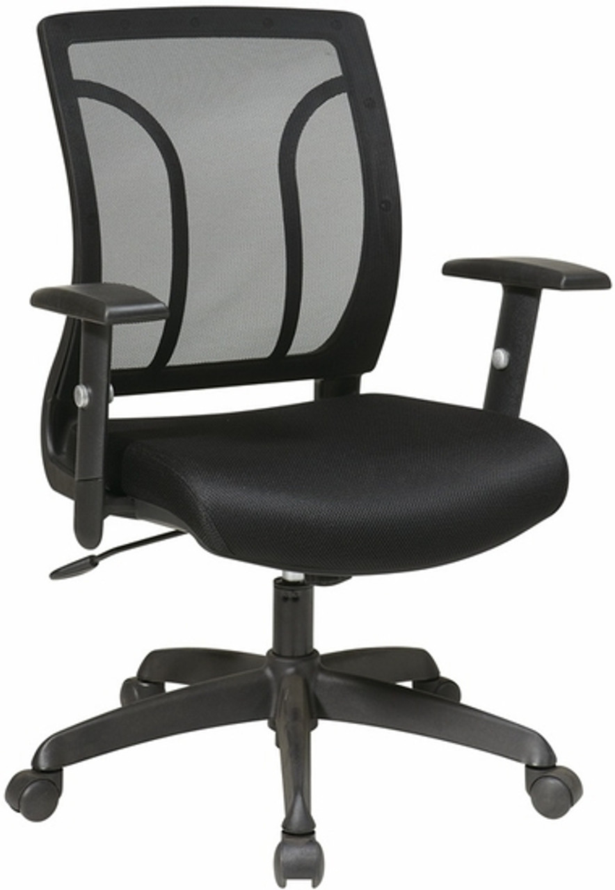 Screen Back Task Chair, Black