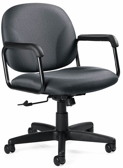Global Solo Mid Back Office Desk Chair 5228