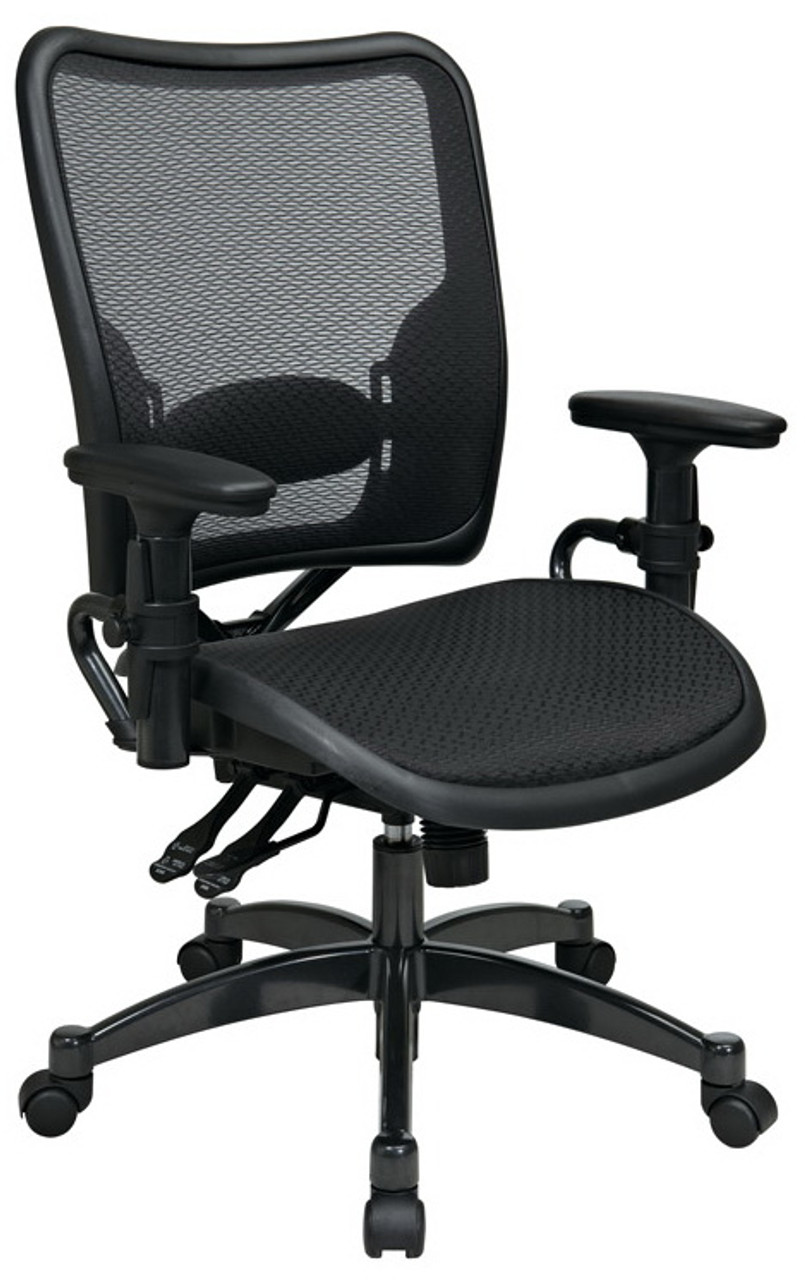 Office Star 5500 Mesh Desk Chair, Black