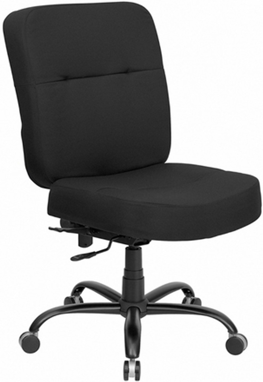 heavy duty armless office chairs