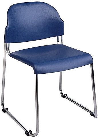 Stackable Plastic Chairs HON Stackable Plastic Molded Chairs [4041]