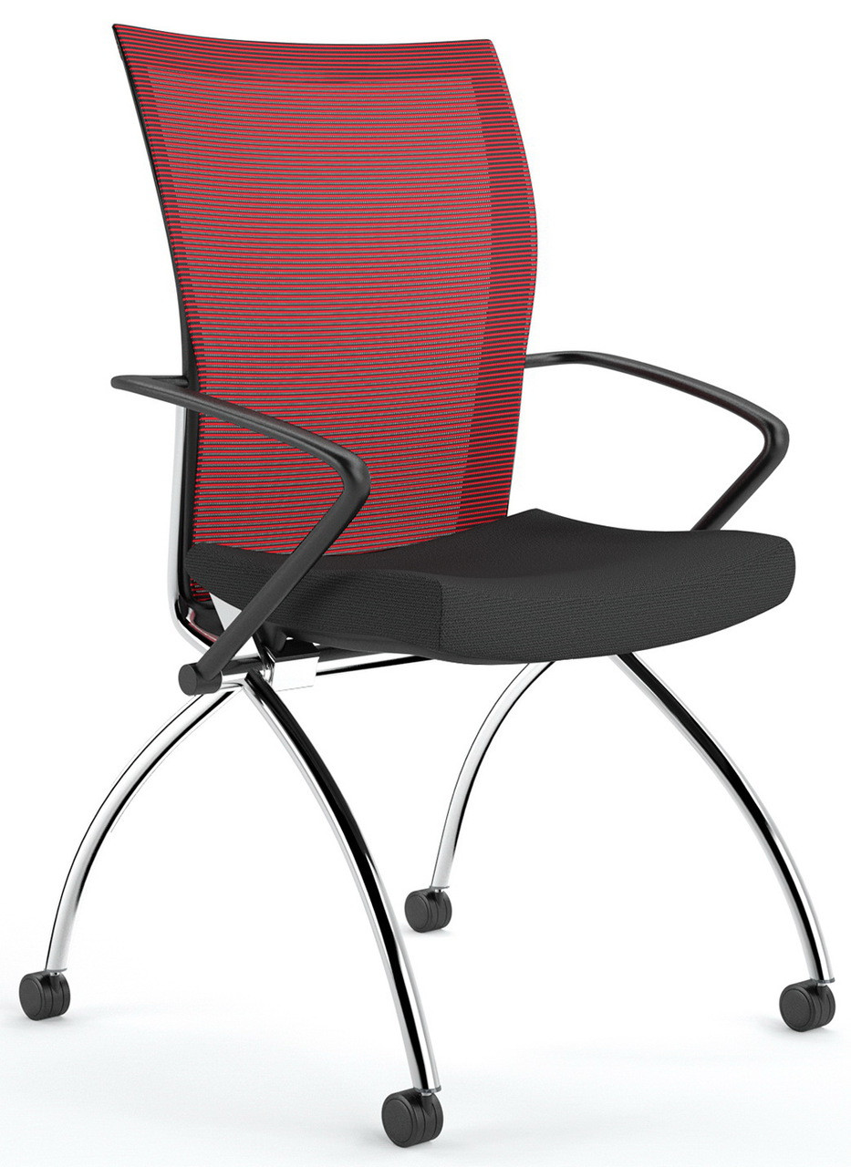 Deluxe Nesting Conference Chair with Casters [84330]