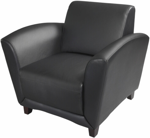 Mayline Aspire Series Leather Reception Chair [VCC1] -1