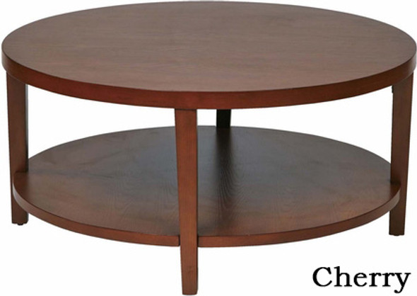 Merge 36" Round Wood Coffee Table [MRG12] -1