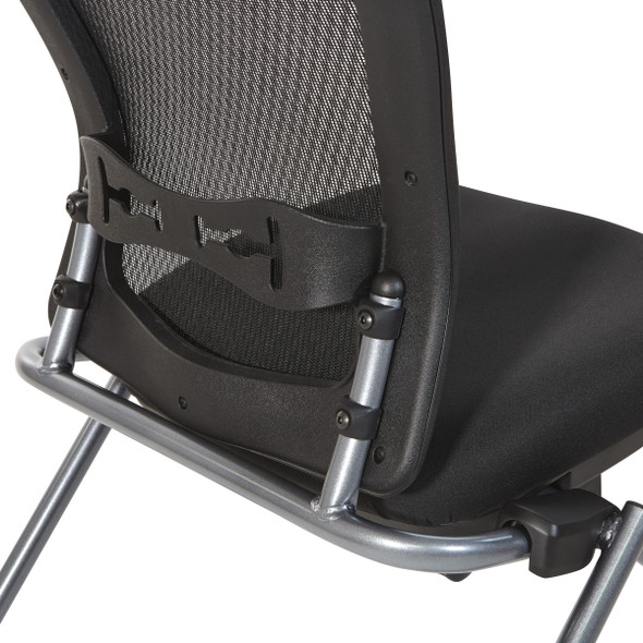 Office Star Armless Folding Mesh Chairs [84220] -2