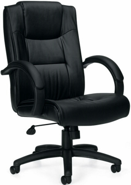 hoh leather faced office chair