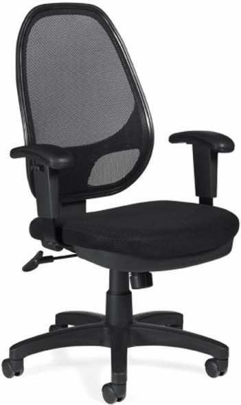 HON Pillow-Soft 2090 Series Executive High-Back Swivel/Tilt Chair, Black