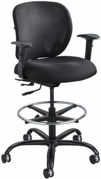 Safco Vue 24/7 Mesh Drafting Stool [3394BL] -3