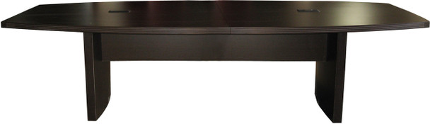 Mayline Aberdeen 12' Conference Table, Boat Mocha [ACTB12LDC]-1