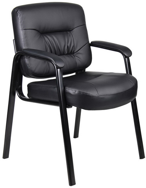 Boss LeatherPlus Leather Guest Chair [B7509] -1