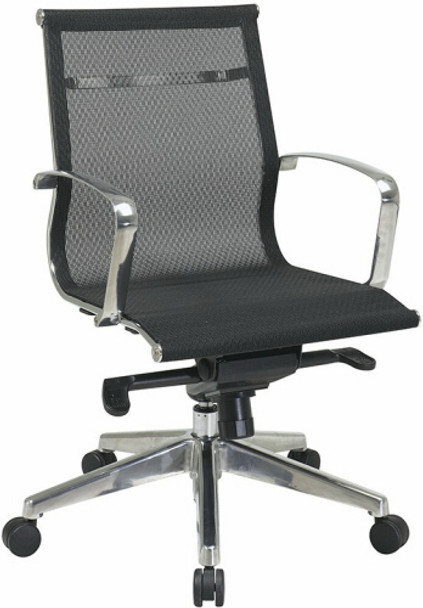 Office Star Executive Mid Back Screen Chair [7361M] -1