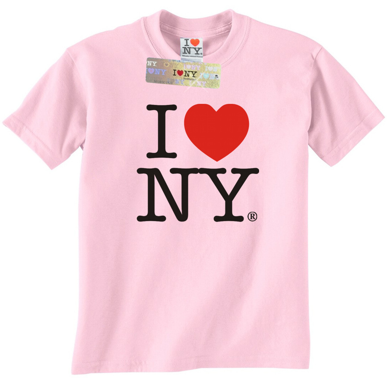 Light Pink I Love NY T-Shirt