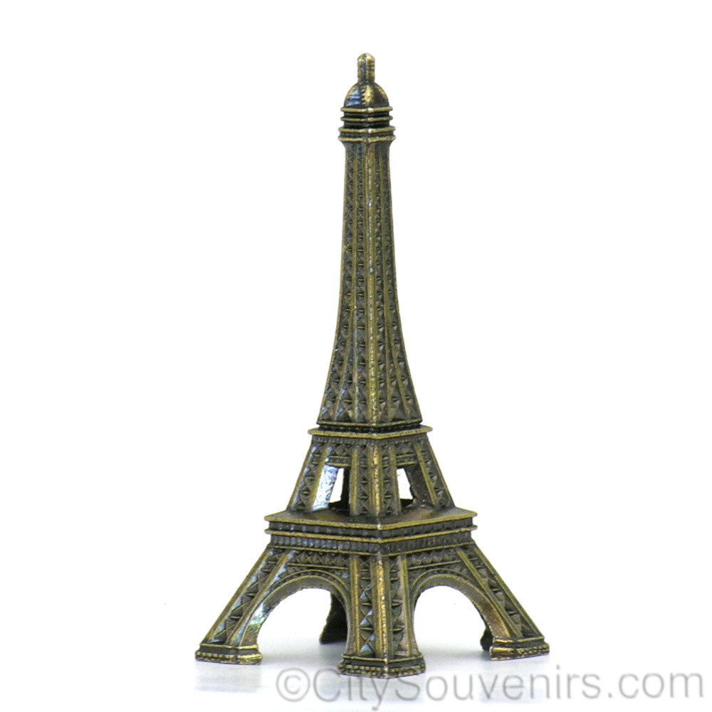 Mini Eiffel Tower Statues, French Replica Souvenir