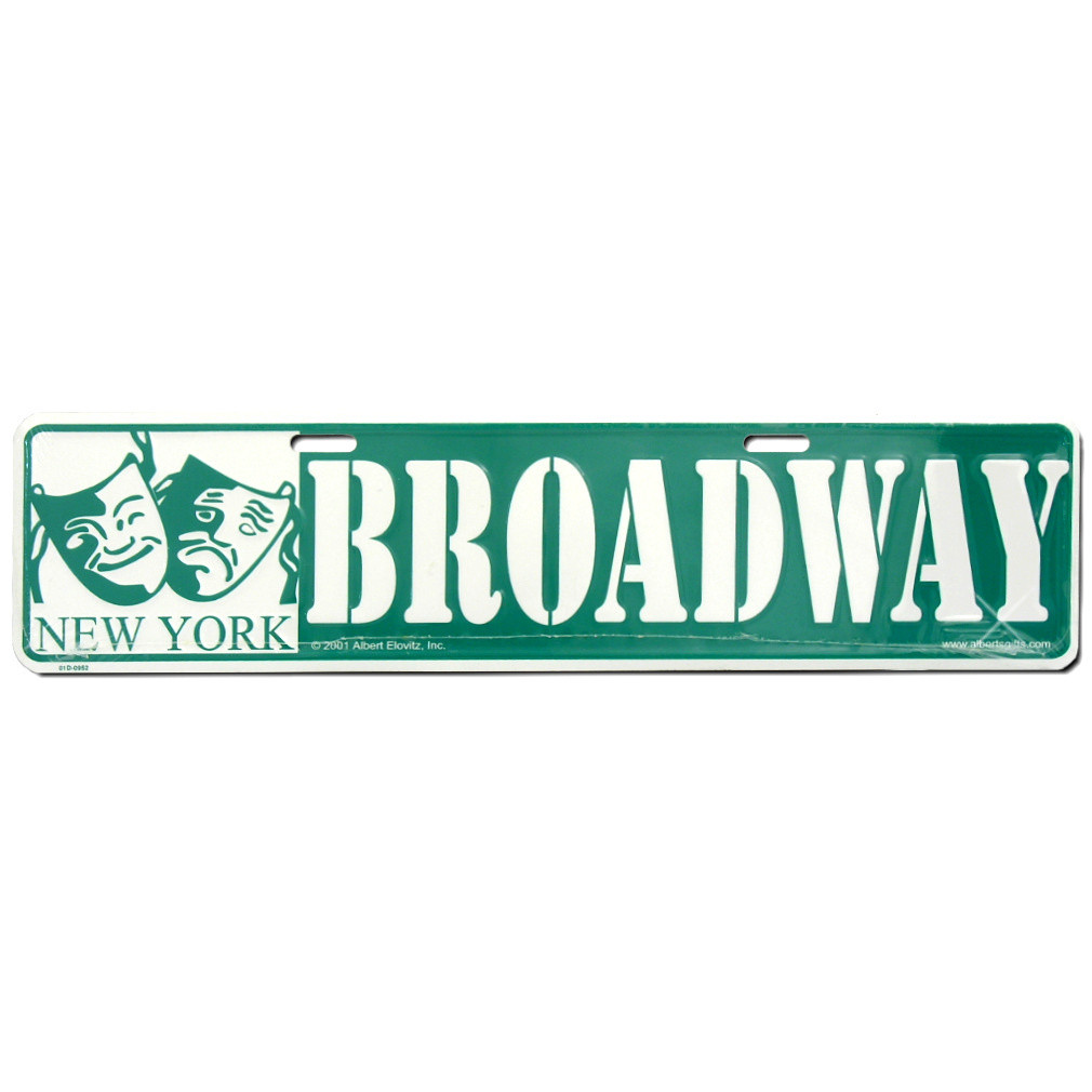 Broadway Street Sign