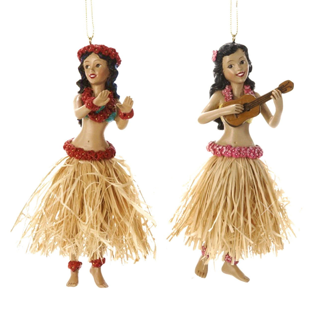 Hawaiian Hula Dancer Ornament