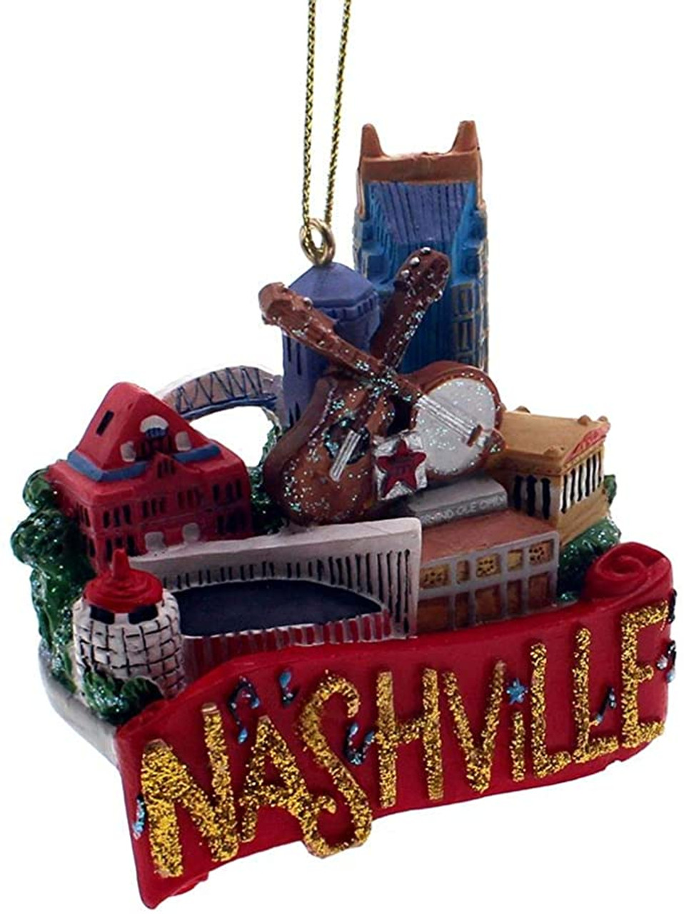 Nashville Icons Christmas Ornament 
