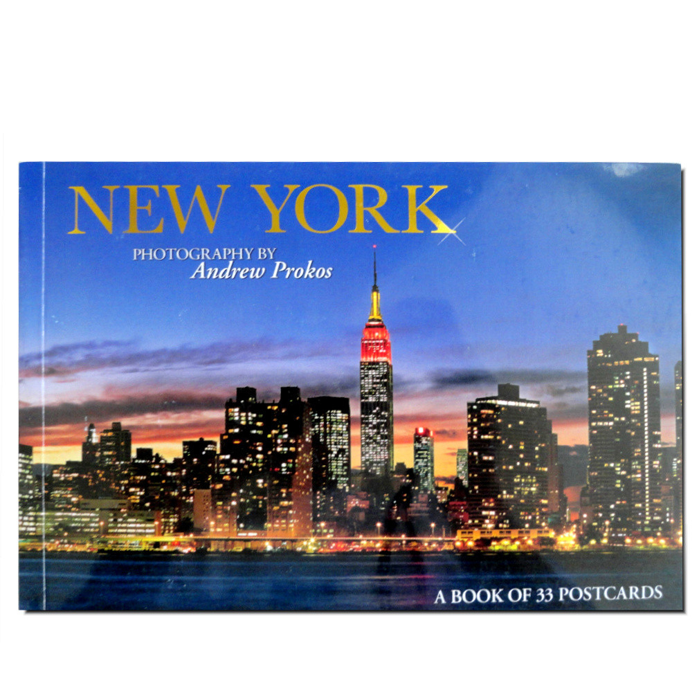 NYC Postcard Booklet 33 Postcards