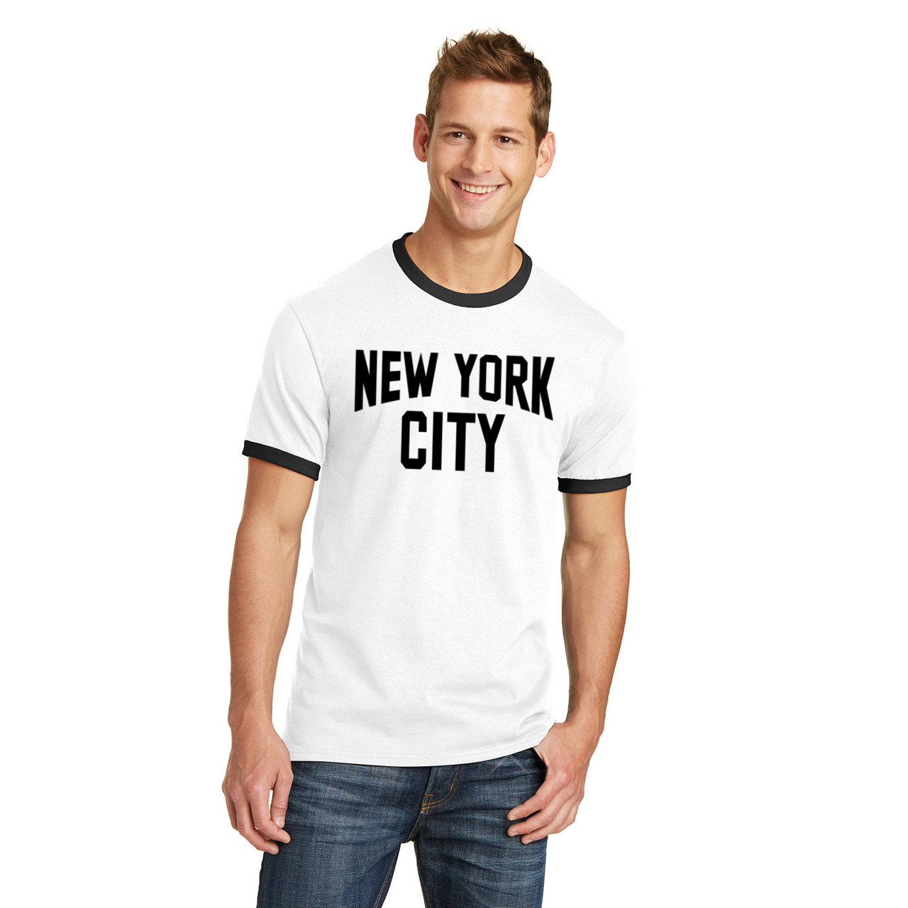 New York City Ringer T-Shirt - John Lennon