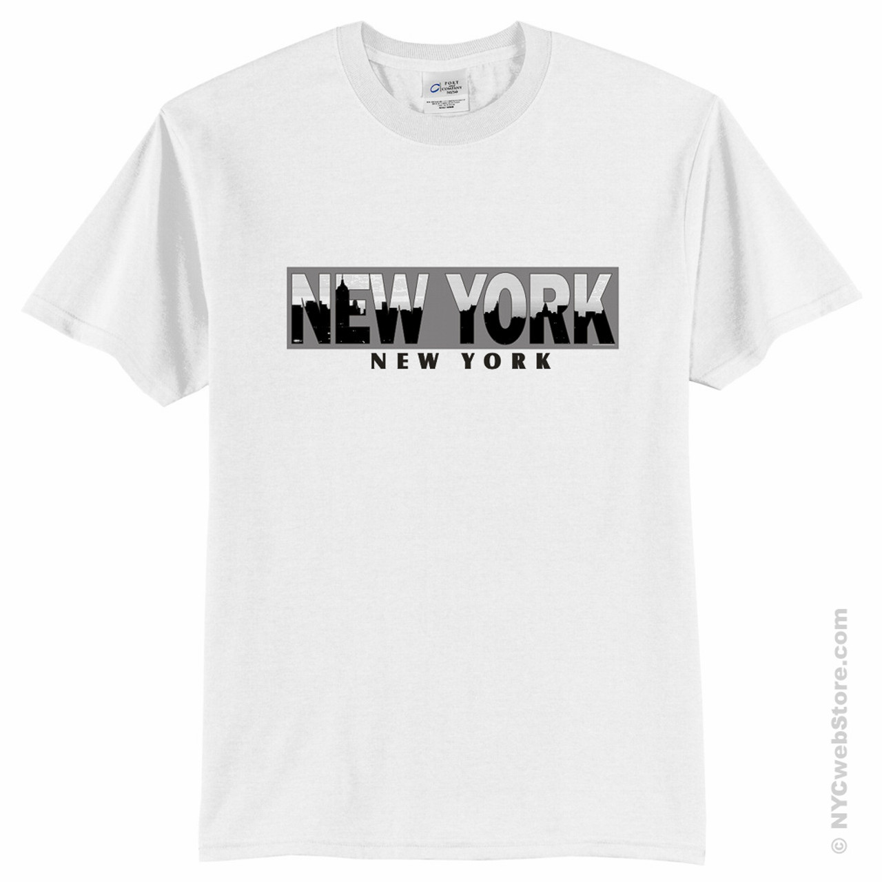 New York Black Yankees - Unisex T-Shirt White / Adult 3X / T-Shirt