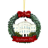 Washington DC Wreath Ornament