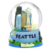 Seattle snow globe with space needle