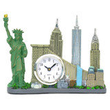 New York Landmarks Clock Model and 3D Replica Souvenir