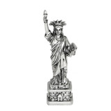 Silver 4 Inch Statue of Liberty Statue