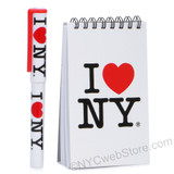 I Love NY Note Pad and Pen Set