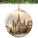 Barcelona Christmas Ornament