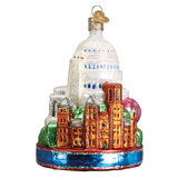 Washington D.C. Landmarks Glass Ornament