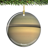 Saturn Christmas Ornament