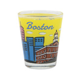 Boston Shot Glass with Skyline