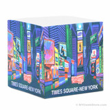 Times Square Paper Cube