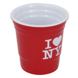 I Love NY Shot Glass, Party Cup 2 ounce size