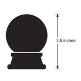 Houston Snow Globe 3.5 Inches