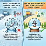 Houston Snow Globe 3.5 Inches