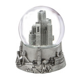 Boston Snow Globe Silver 3.5 Inch