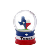 Texas Snow Globe with State Flag