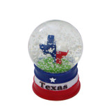 Texas Snow Globe with State Flag