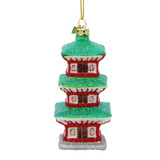 Pagoda Christmas Ornament