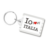 I Love Italy Key Chains, I Heart Italia
