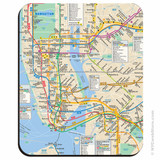 New York City Subway Mouse Pad