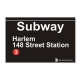 Harlem Subway Magnet